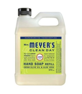 SC JOHNSON 59200001246 SOP: Hand Soap - Refill Mrs.Meyers LemonVerbena - 6/975ml - 59200001246 -  - [unit price]