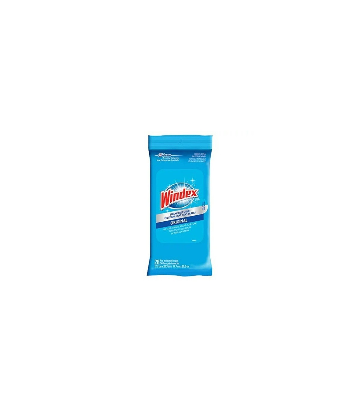 SC JOHNSON 59200001284 SOP: Windex Retail - Glass & Surface Wipes Pouch - 12/28ct - 59200001284 -  - [unit price]