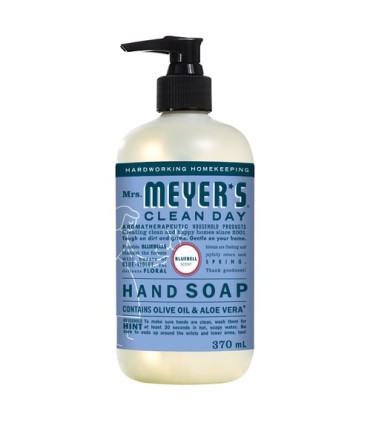 SC JOHNSON 59200001659 Hand Soap - Mrs.Meyers Pump - Bluebell - 6/370ml - 59200001659 -  - [unit price]