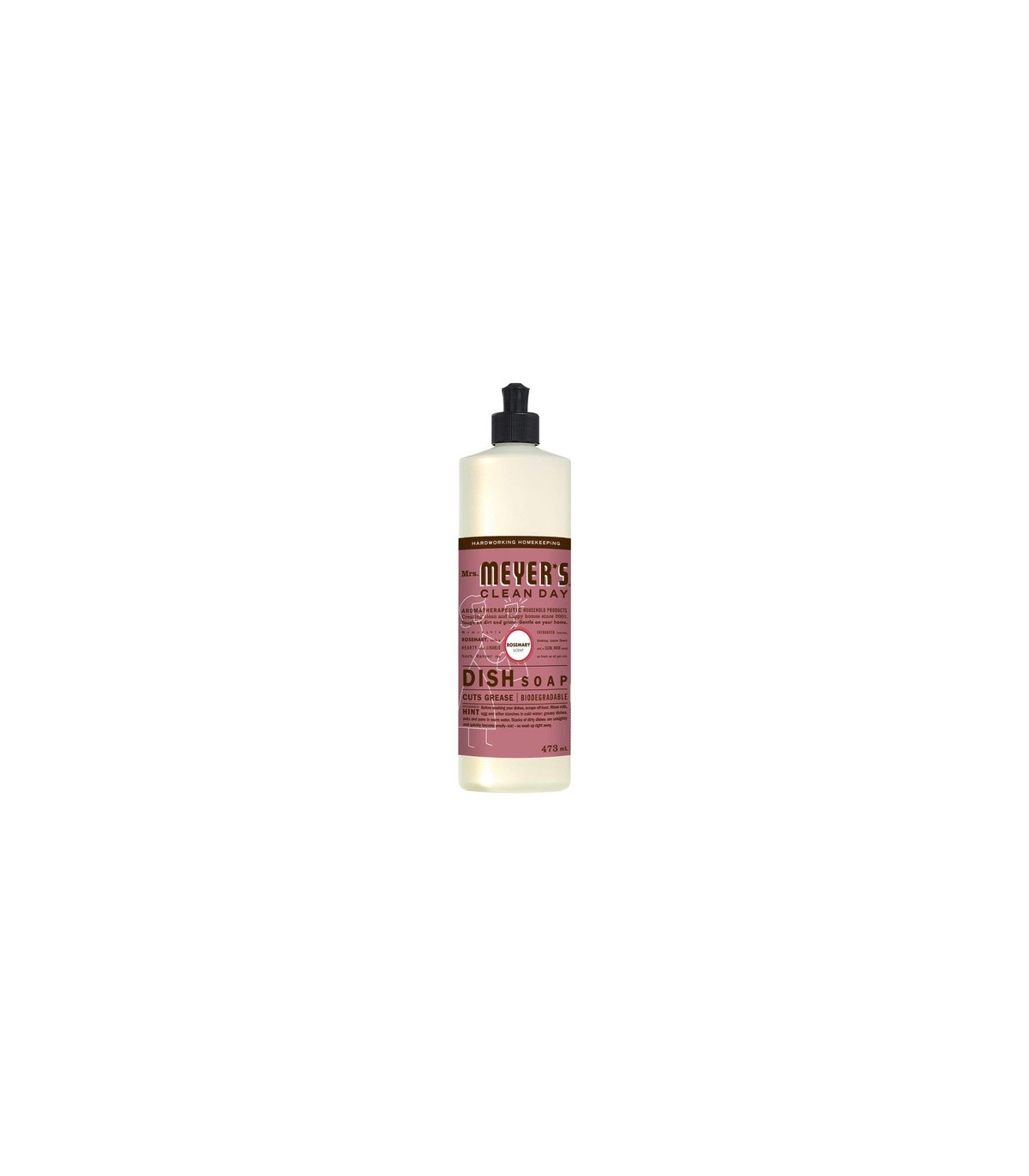 SC JOHNSON 59200001680 SOP: Dish Soap - Mrs.Meyers Rosemary - 6/473ml - 59200001680 -  - [unit price]