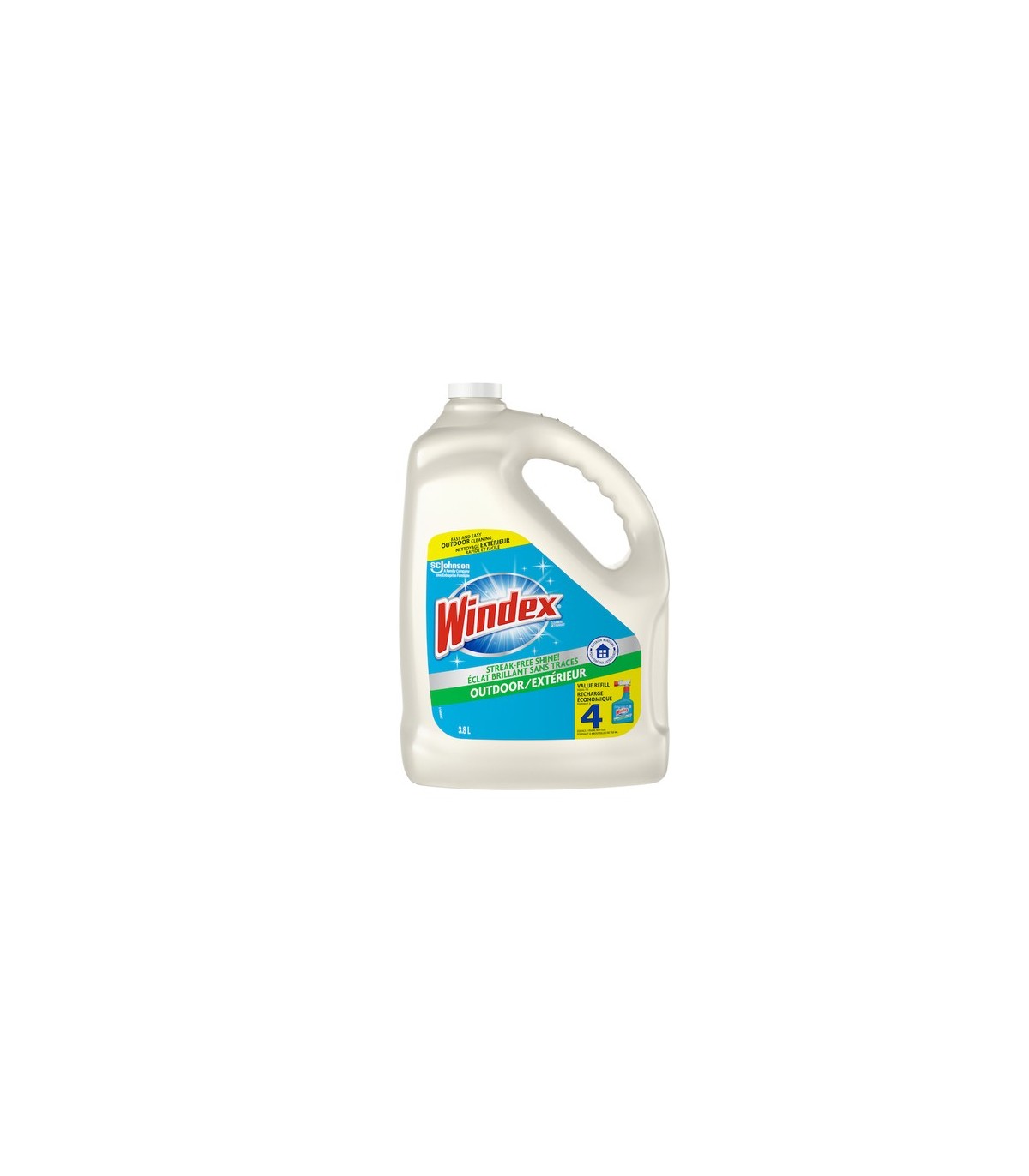 SC JOHNSON 59200002526 SOP: Windex Outdoor - Glass/Patio Conc Refill - 4/3.78L - 59200002526 -  - [unit price]