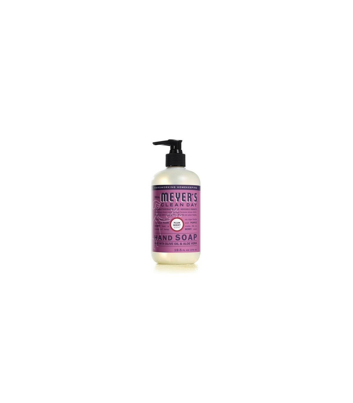 SC JOHNSON 59200002632 SOP: Mrs.Meyers Hand Soap - Plumberry - 6/370ml - 59200002632 -  - [unit price]
