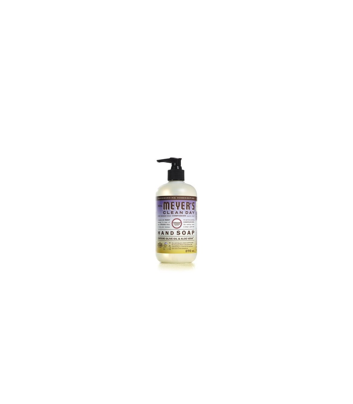 SC JOHNSON 59200003295 SOP: Mrs.Meyers Hand Soap - Compassion - 6/370ml - 59200003295 -  - [unit price]