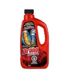 SC JOHNSON 59200007231 Drano - Max Gel Clog Remover - 12/900ml - 59200007231 -  - [unit price]