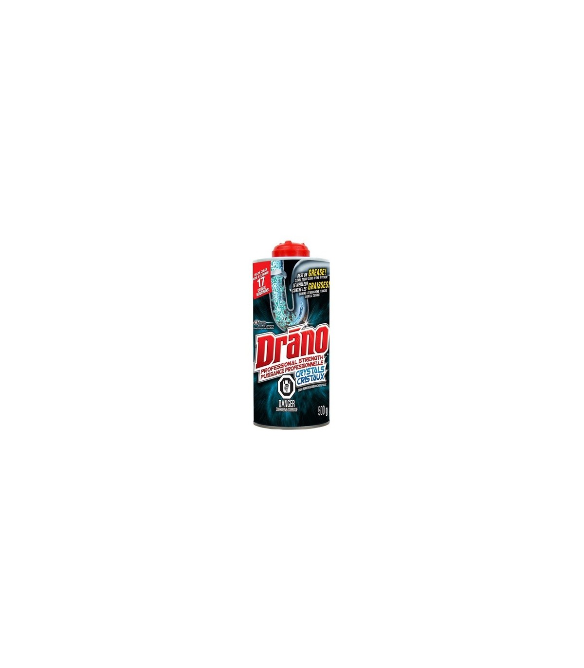 SC JOHNSON 59200655886 Drano - Kitchen Granules Clog Remover - 6/500g - 59200655886 -  - [unit price]