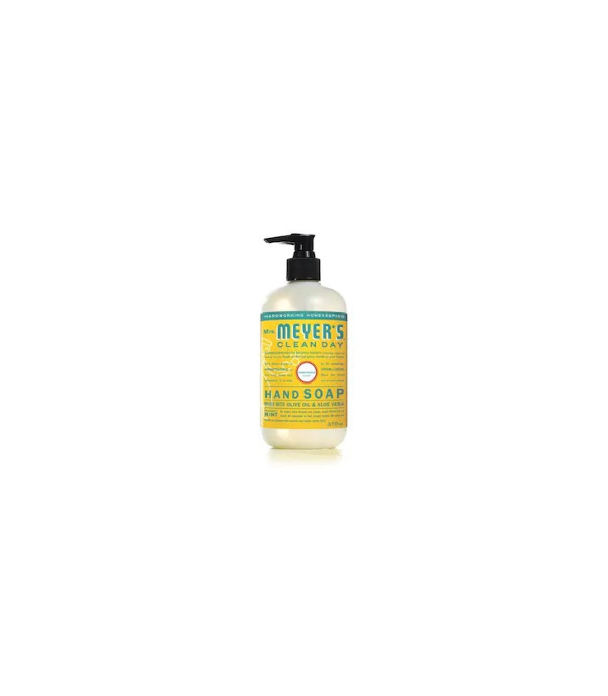SC JOHNSON 59200708565 Hand Soap-Mrs.Meyers Pump - Honeysuckle - 6/370ml - 59200708565 -  - [unit price]