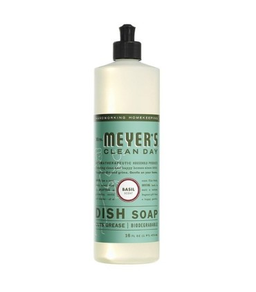 SC JOHNSON 59200708596 SOP: Mrs.Meyers Dish Soap - Basil - 6/473ml - 59200708596 -  - [unit price]