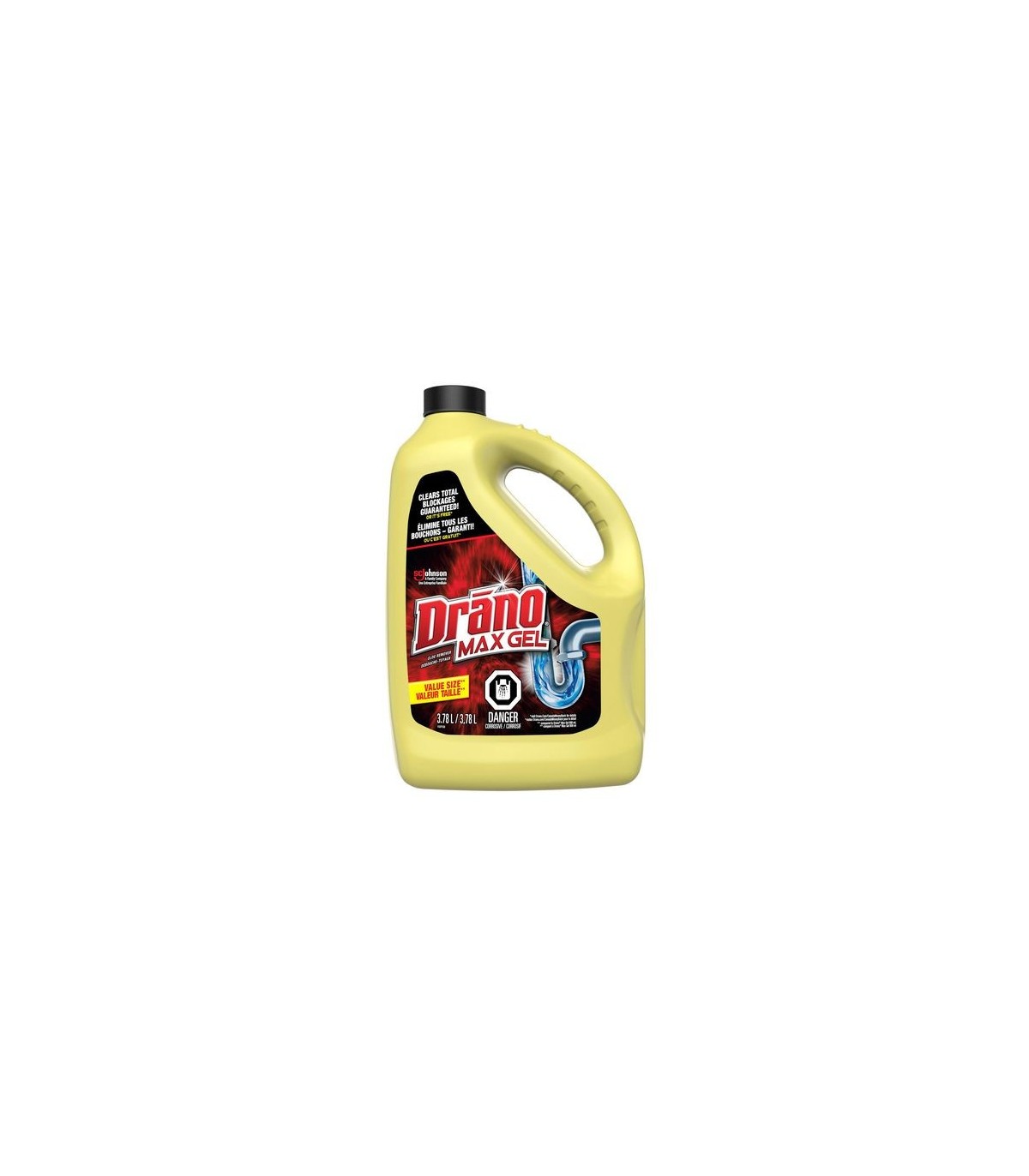 SC JOHNSON 59200708695 Drano - Max Gel Clog Remover - 4/3.78L - 59200708695 -  - [unit price]