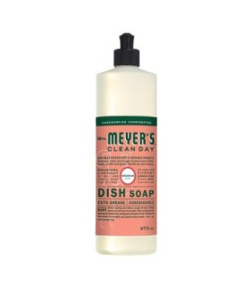 SC JOHNSON 62300001573 SOP: Mrs.Meyers Dish Soap - Geranium - 6/473ml - 62300001573 -  - [unit price]
