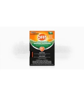 SC JOHNSON 62300002624 SOP: Insect OFF Deep Woods Wipes - Deet Free - 8/10ct - 62300002624 -  - [unit price]