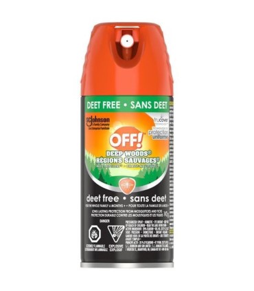 SC JOHNSON 62300002631 OBS: Insect OFF Deep Woods Aerosol - Deet Free - 12/142 - 62300002631 -  - [unit price]