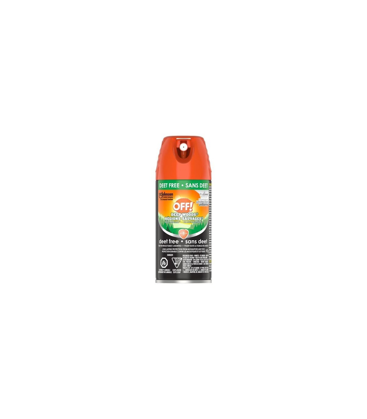 SC JOHNSON 62300002631 OBS: Insect OFF Deep Woods Aerosol - Deet Free - 12/142 - 62300002631 -  - [unit price]