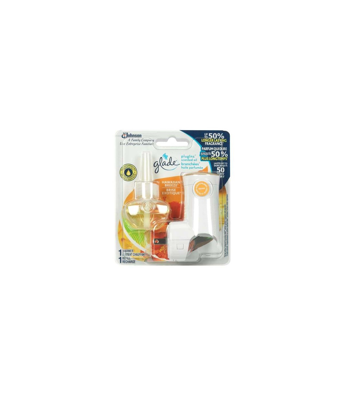 SC JOHNSON 62300002990 SOP: Glade - Plug-Ins Scent Oil - Starter Kit -Hawain-5/1ct - 62300002990 -  - [unit price]