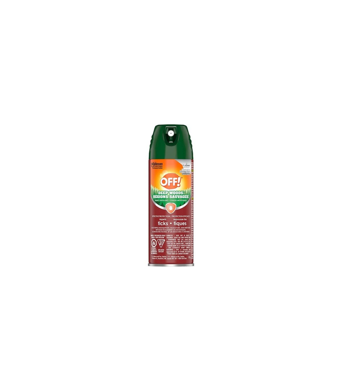 SC JOHNSON 62300003065 SOP: Insect OFF! Deep Woods Tick - 12/170g - 62300003065 -  - [unit price]