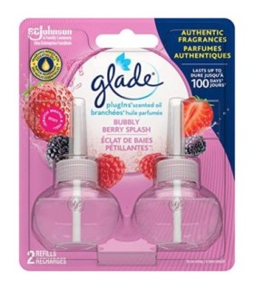 SC JOHNSON 62300006172 SOP: Glade - Plug-Ins Scent Oil Refill -Berry Splash -6/2ct - 62300006172 -  - [unit price]