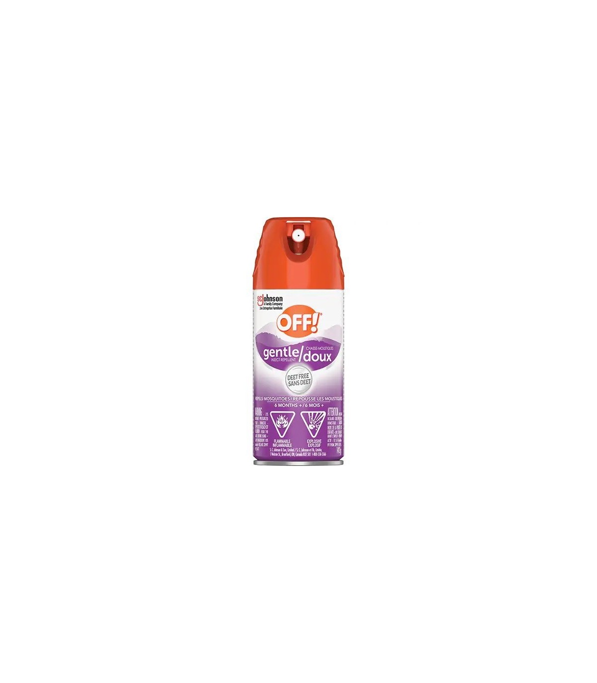 SC JOHNSON 62300007506 SOP: Insect OFF! Gentle Repellent Deet Free - 12/142g - 62300007506 -  - [unit price]