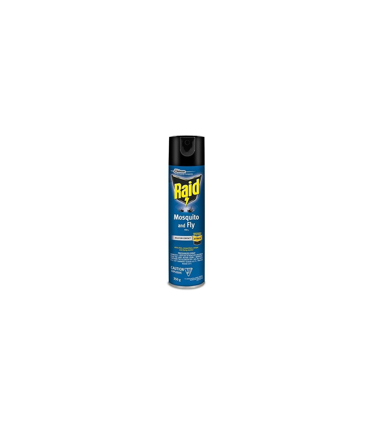SC JOHNSON 62300007919 SOP: Raid - Fly & Mosquito Killer Aerosol - 12/350g - 62300007919 -  - [unit price]