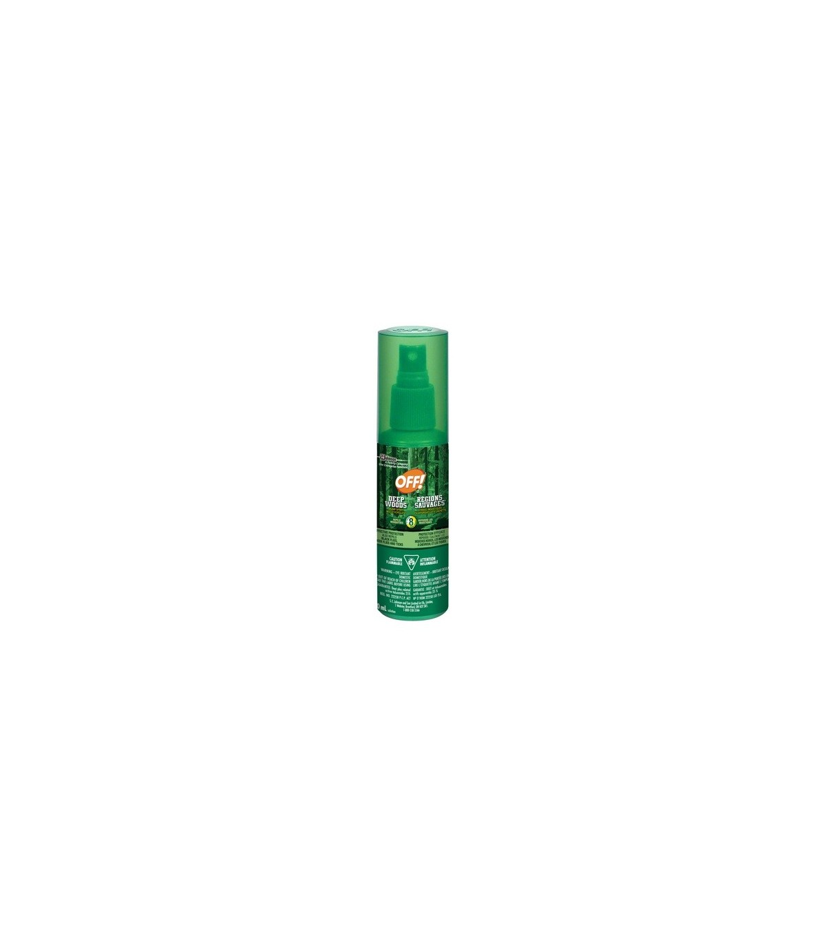 SC JOHNSON 62300018533 Insect OFF! Deep Woods - Pump Repellent - 12/100ml - 62300018533 -  - [unit price]