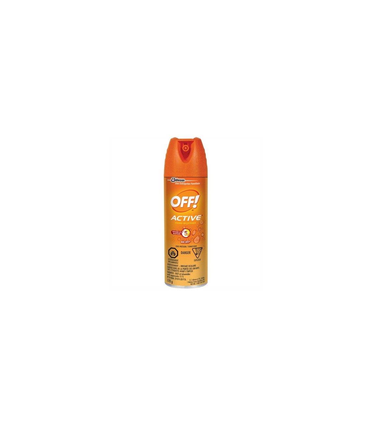 SC JOHNSON 62300019103 SOP: Insect OFF! ActiveÂ - Insect Repellent - 12/170g - 62300019103 -  - [unit price]