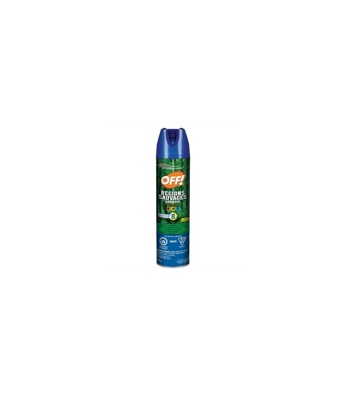 SC JOHNSON 62300019479 Insect OFF! Deep Woods - Sportsmen 1 - 12/230g - 62300019479 -  - [unit price]