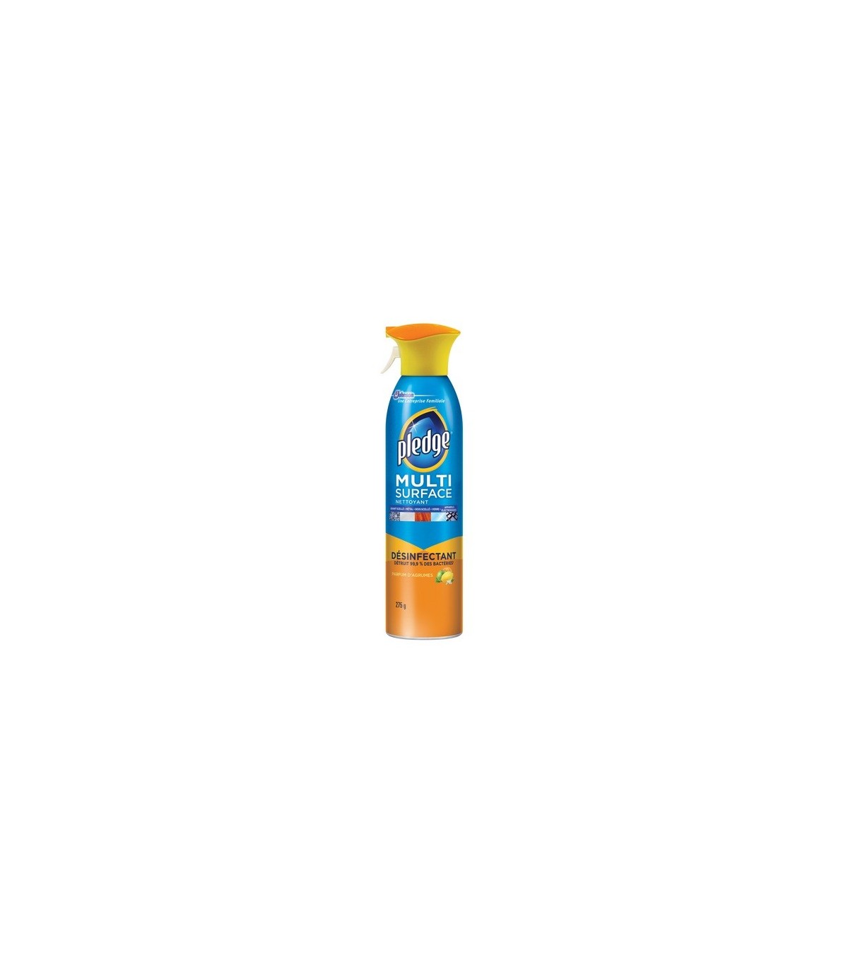 SC JOHNSON 62300706881 Pledge MS Aerosol - Clean Disinfectant Citrus - 6/275g - 62300706881 -  - [unit price]