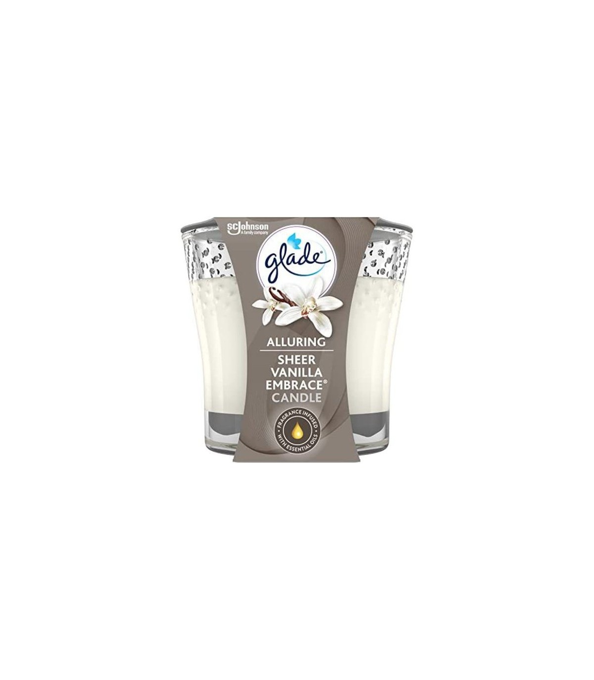 SC JOHNSON 62300708182 SOP: Glade Candles - Vanilla Embrace - 6/1ct - 62300708182 -  - [unit price]