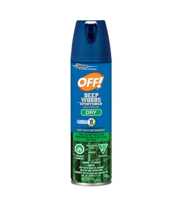 SC JOHNSON 62300708328 SOP: Insect OFF! Deep Woods - Sportsmen Dry - 12/113g - 62300708328 -  - [unit price]