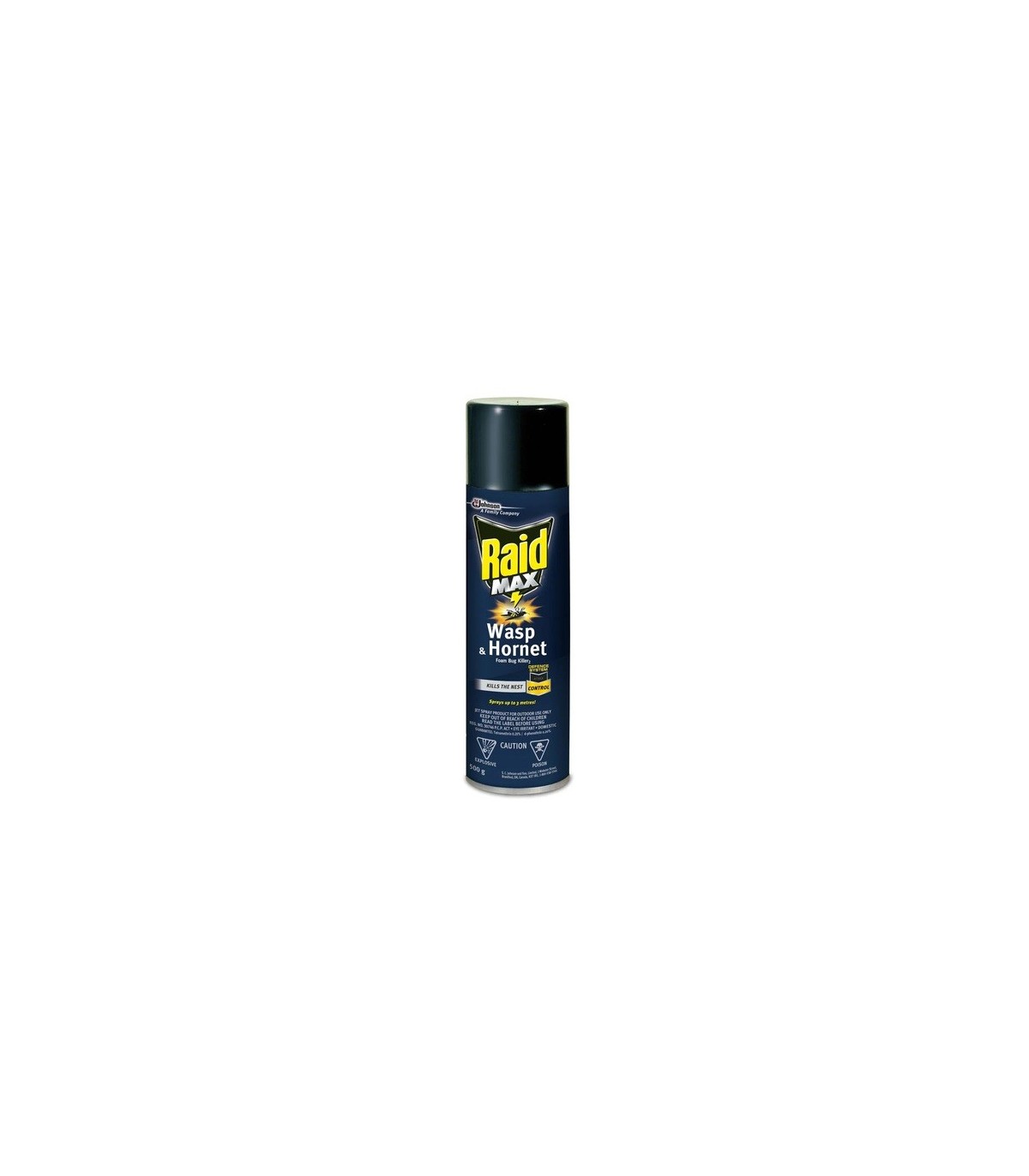 SC JOHNSON 62300714114 Raid Max - Wasp & Hornet Foam Bug Killer 2 - 12/500g - 62300714114 -  - [unit price]