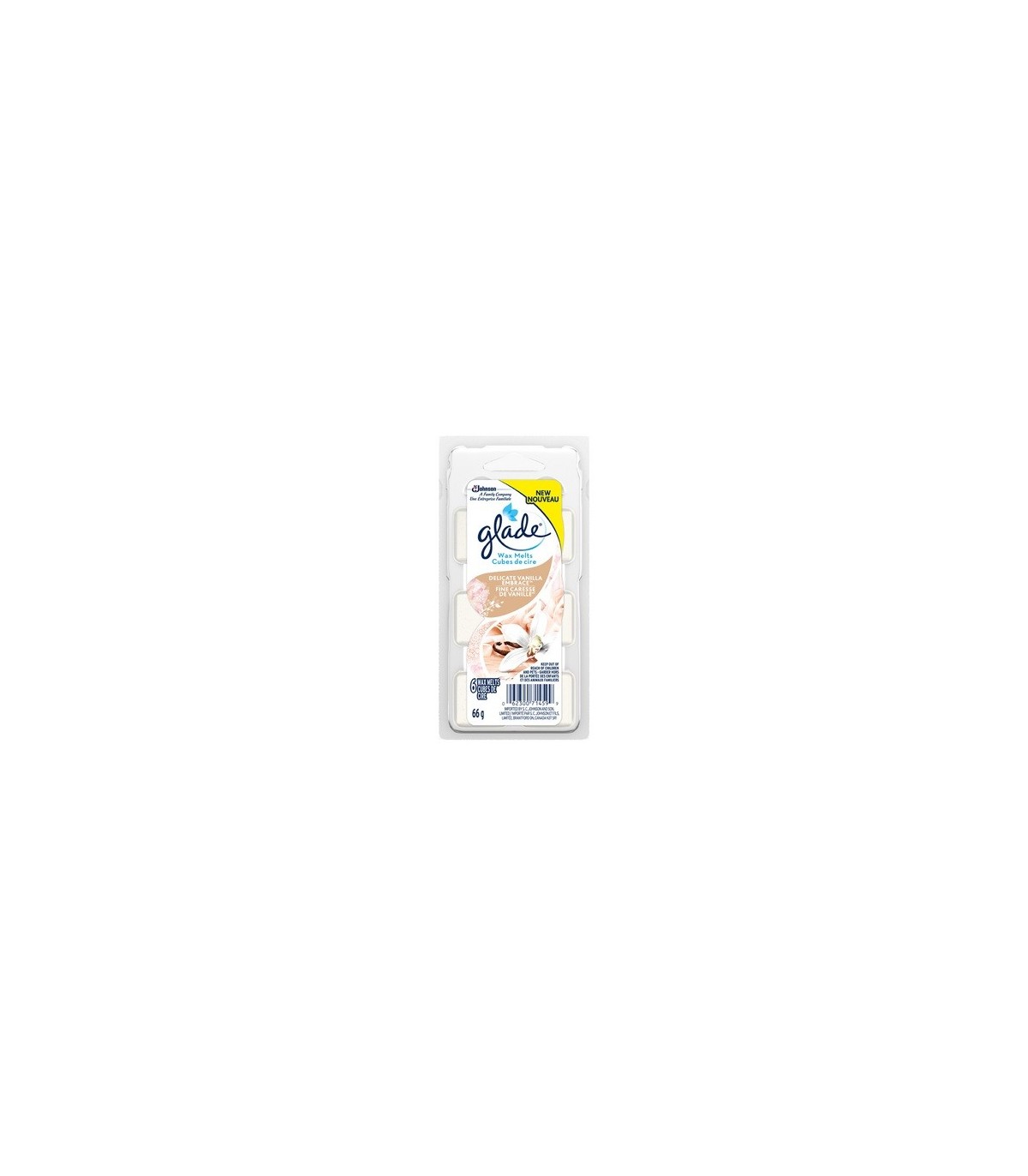 SC JOHNSON 62300714596 SOP: Glade Wax Melts - Vanilla Embrace - 8/6ct - 62300714596 -  - [unit price]