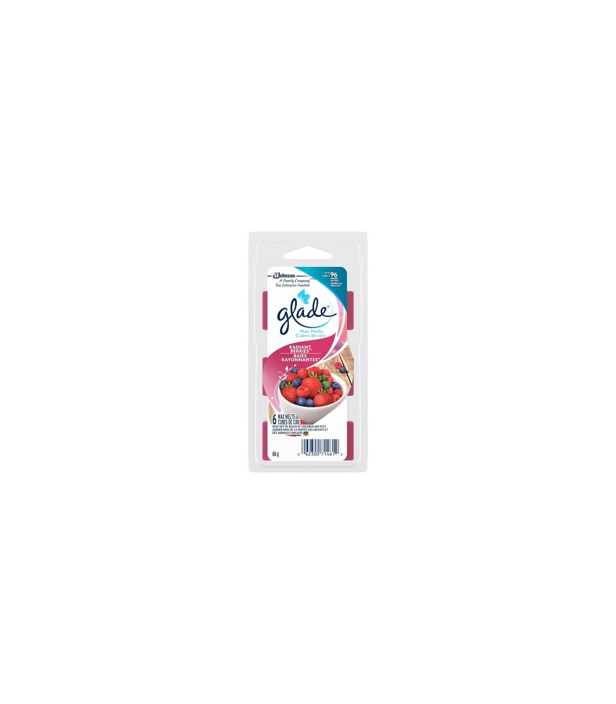 SC JOHNSON 62300714619 SOP: Glade Wax Melts - Radiant Berries - 8/6ct - 62300714619 -  - [unit price]