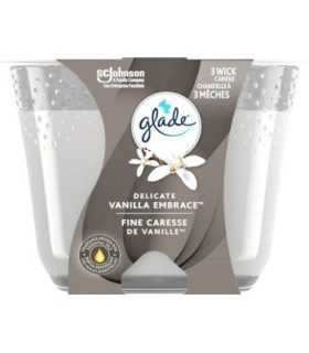 SC JOHNSON 62300716965 SOP: Glade Large Jar Candles - Vanilla Embrace - 6/1ct - 62300716965 -  - [unit price]