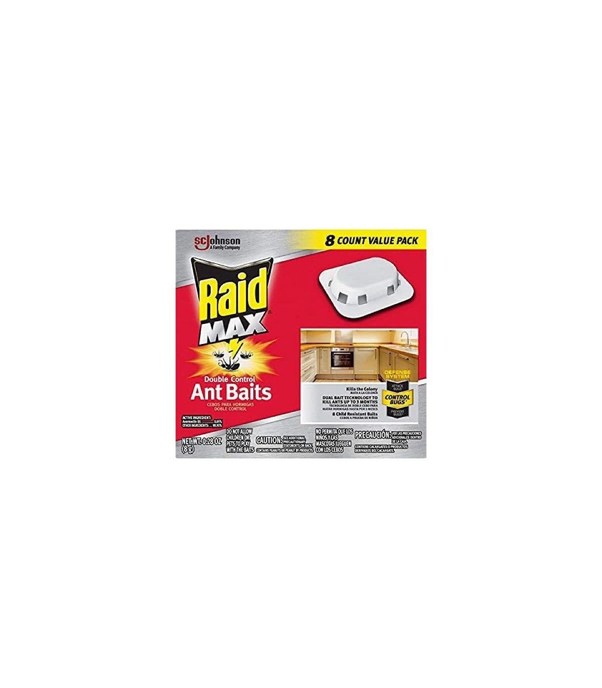 SC JOHNSON 62300718921 SOP: Raid Max - Double Control Ant Baits 2 - 12/8ct - 62300718921 -  - [unit price]
