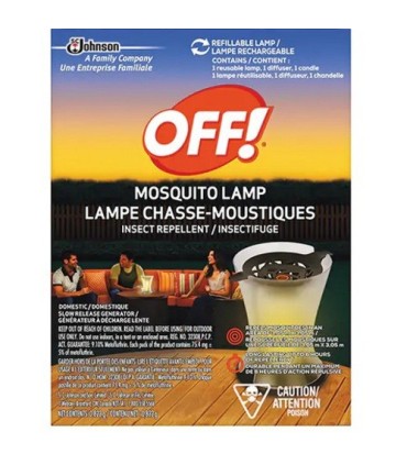 SC JOHNSON 62300720320 SOP: OFF! Area - Repellent Mosquito Lamp - 1/4ct - 62300720320 -  - [unit price]