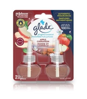 SC JOHNSON 62300919984 SOP: Glade Plug-In Scent Oil Refill - Apple Cinn - 6/2ct - 62300919984 -  - [unit price]