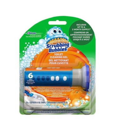 SC JOHNSON 62913733601 SOP: SBubbles - Toilet Gel w/Hydrogen Perox Citrus - 6/1ct - 62913733601 -  - [unit price]