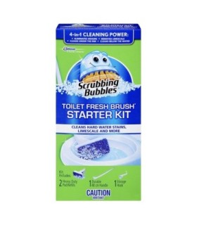 SC JOHNSON 62913734387 SOP: SBubbles - Toilet Fresh Brush Starter Kit - 5/1ct - 62913734387 -  - [unit price]