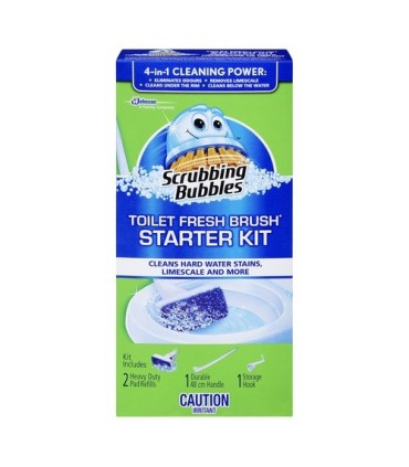 SC JOHNSON 62913734387 SOP: SBubbles - Toilet Fresh Brush Starter Kit - 5/1ct - 62913734387 -  - [unit price]