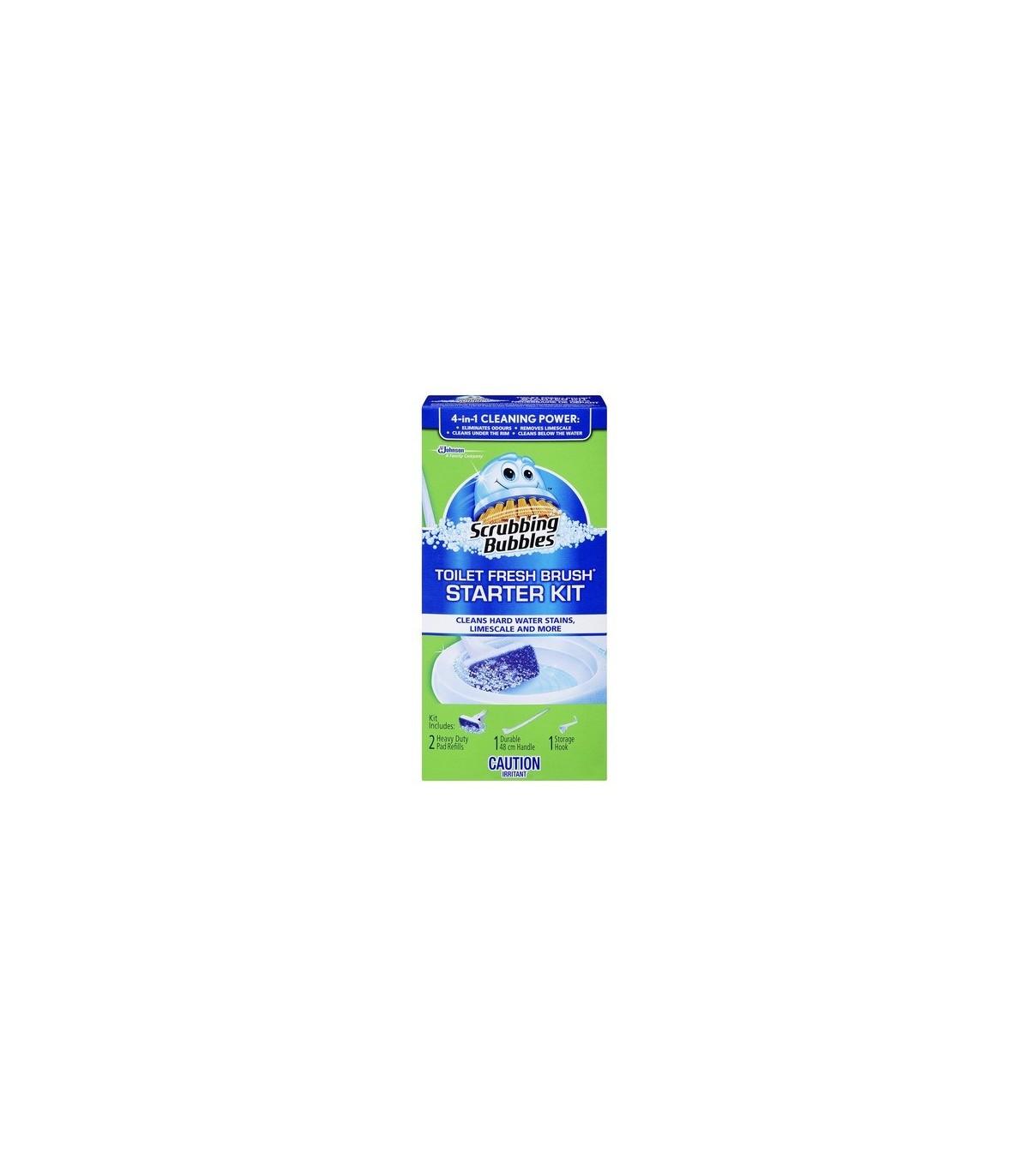 SC JOHNSON 62913734387 SOP: SBubbles - Toilet Fresh Brush Starter Kit - 5/1ct - 62913734387 -  - [unit price]