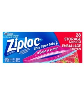 SC JOHNSON 67140003404 SOP: Ziploc Brand Bags - Storage Medium - 12/28ct - 67140003404 -  - [unit price]