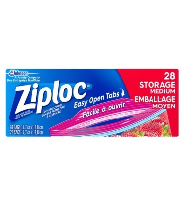 SC JOHNSON 67140003404 SOP: Ziploc Brand Bags - Storage Medium - 12/28ct - 67140003404 -  - [unit price]