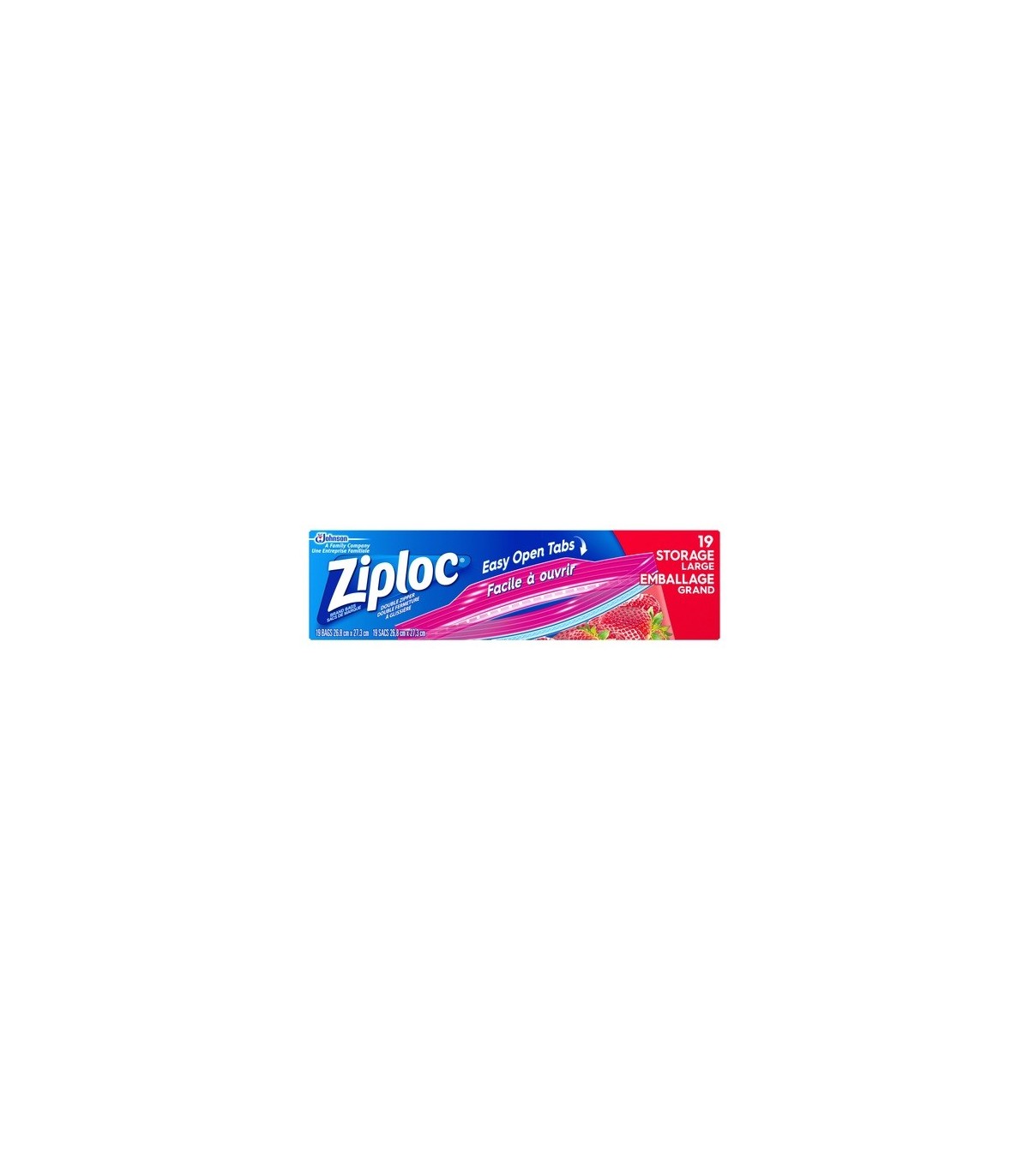 SC JOHNSON 67140003503 SOP: Ziploc Brand Bags - Storage Large - 12/19ct - 67140003503 -  - [unit price]