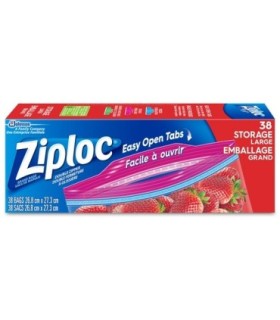 SC JOHNSON 67140700259 SOP: Ziploc Brand Bags - Storage Large Value Pack - 9/38ct - 67140700259 -  - [unit price]