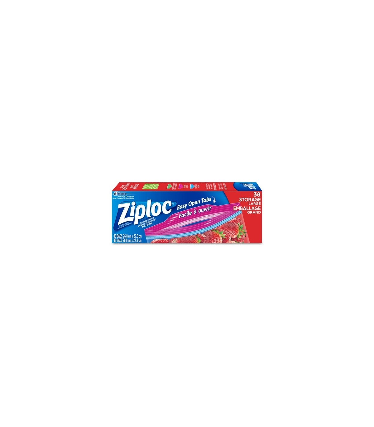 SC JOHNSON 67140700259 SOP: Ziploc Brand Bags - Storage Large Value Pack - 9/38ct - 67140700259 -  - [unit price]