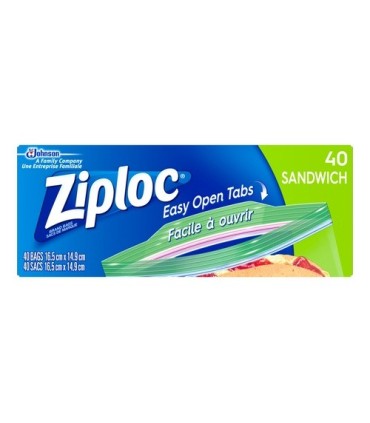 SC JOHNSON 67140700693 SOP: Ziploc Brand Bags - Sandwich - 12/40ct - 67140700693 -  - [unit price]