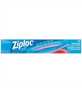 SC JOHNSON 67140998748 SOP: Ziploc Brand Bags - Freezer X-Large - 9/10ct - 67140998748 -  - [unit price]