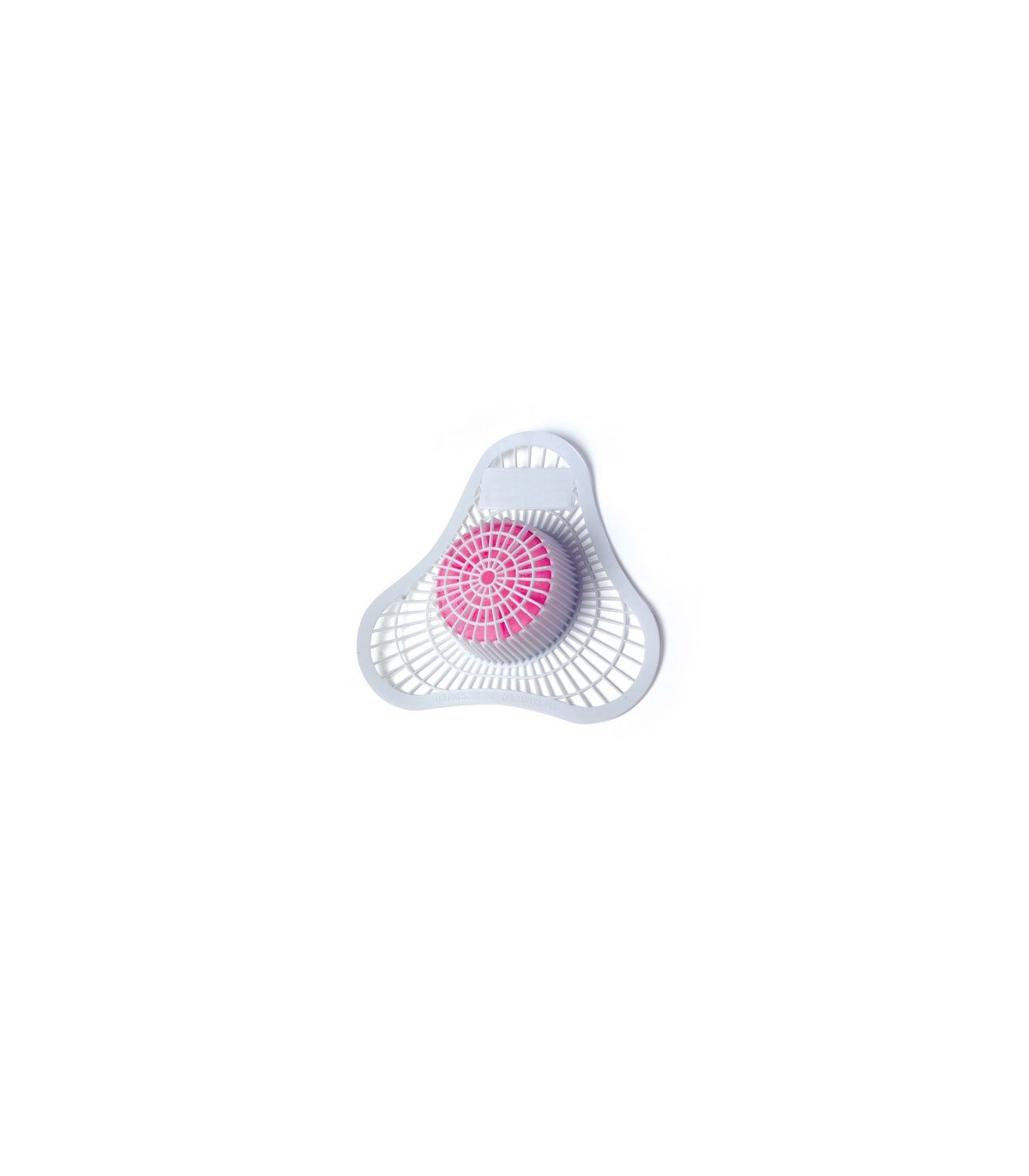 HOSPECO 1991 Health Gards Urinal Screen w/Para Pink 12/cs - Cherry - 1991 -  - [unit price]