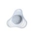 HOSPECO 01991W Health Gards Urinal Screen w/Para White 12/cs - Cherry - 01991W -  - [unit price]