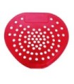 HOSPECO 3901 HGards - Vinyl Urinal Screen Red 12/cs - Cherry