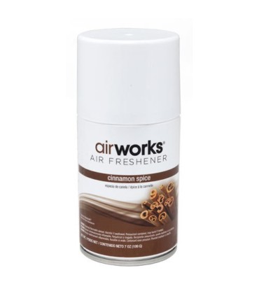 HOSPECO 7906 Airworks Metered Aerosol 12/cs - Cinnamon Spice - 7906 -  - [unit price]