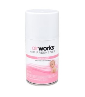 HOSPECO 7909 Airworks Metered Aerosol 12/cs - Baby Powder - 7909 -  - [unit price]